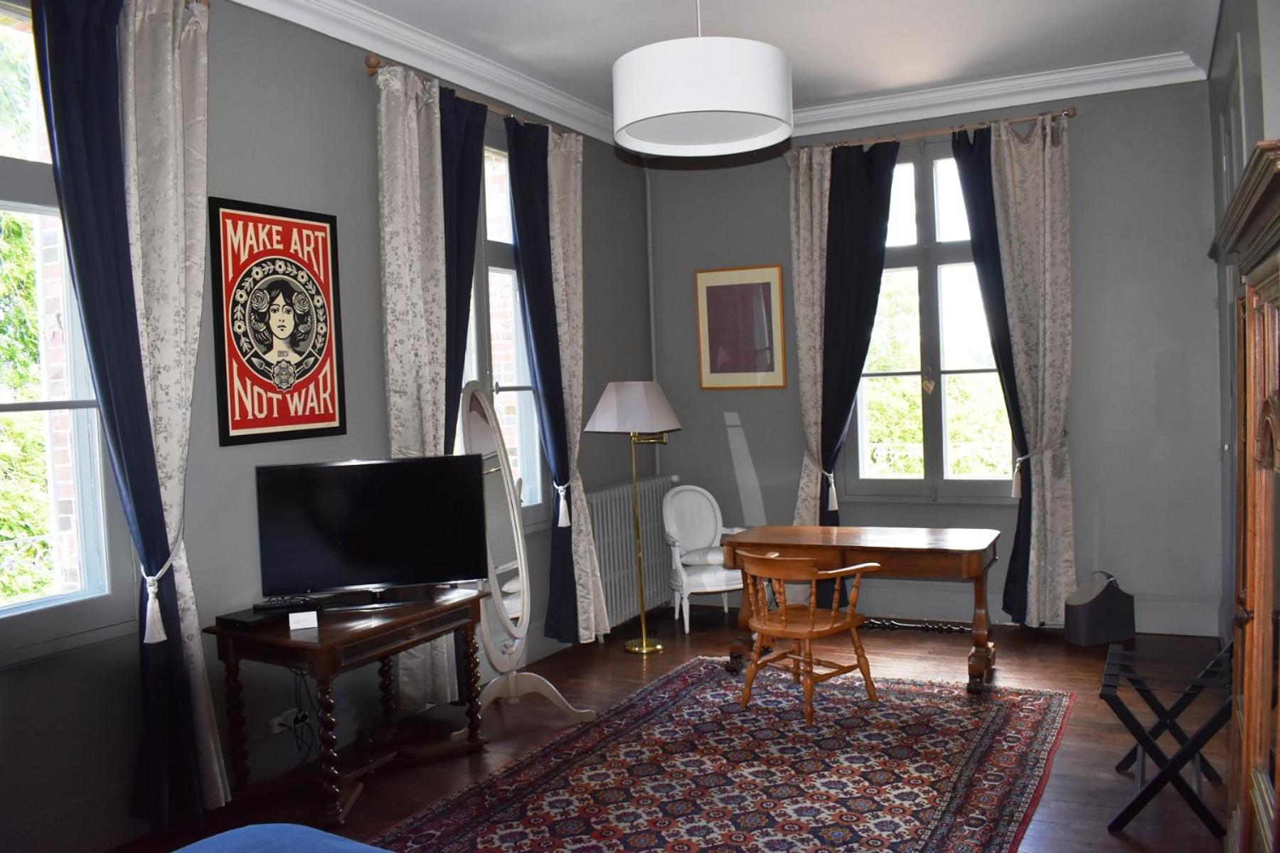 Manoir Des Tuileries Du Buisson Bed and Breakfast Verneuil d'Avre et d'Iton Rum bild